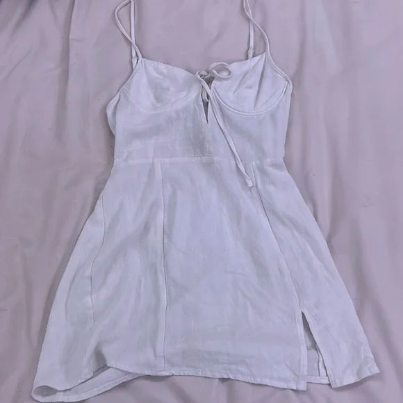 pacsun LA hearts bustier dress super flattering mini dress with open tie back pacsun LA hearts bustier dress super flattering mini dress with open tie back